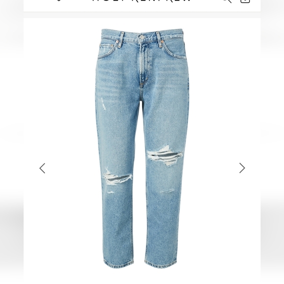 Citizens of Humanity "Marlee" relaxed high rise zip in size 25 - Picture 1 of 8